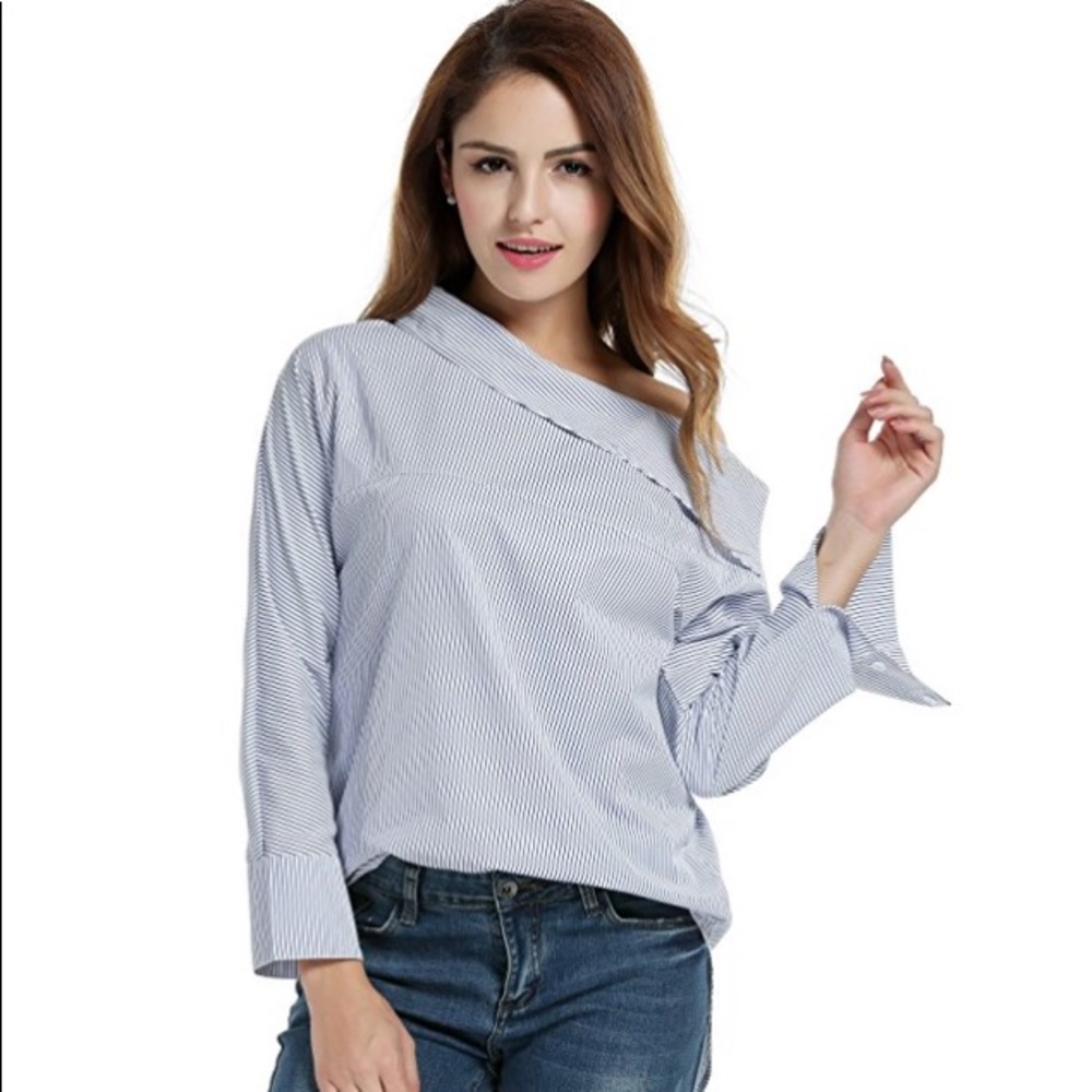Asymmetrical shirt